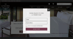 Desktop Screenshot of luxurycollectionstore.com